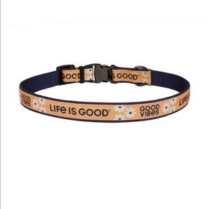 Life is Good “Good Vibes” Dog Collar